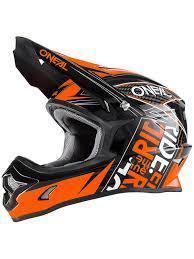 Шлем кросс ONEAL 3Series FUEL black/orange